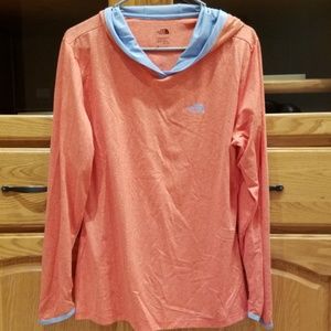 Hooded North Face top
